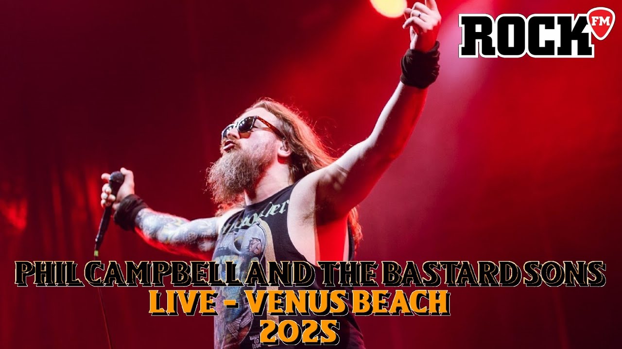 Phil Campbell and the Bastard Sons @ ODYSSEA ROCK FUSION FESTIVAL 2025 - LIVE Concert - Venus Beach
