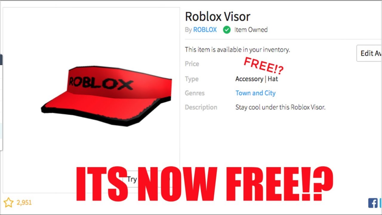 2019 Roblox Visor Is Now Free 2018 Visor Offsale Youtube - roblox alan walker logo roblox free catalog