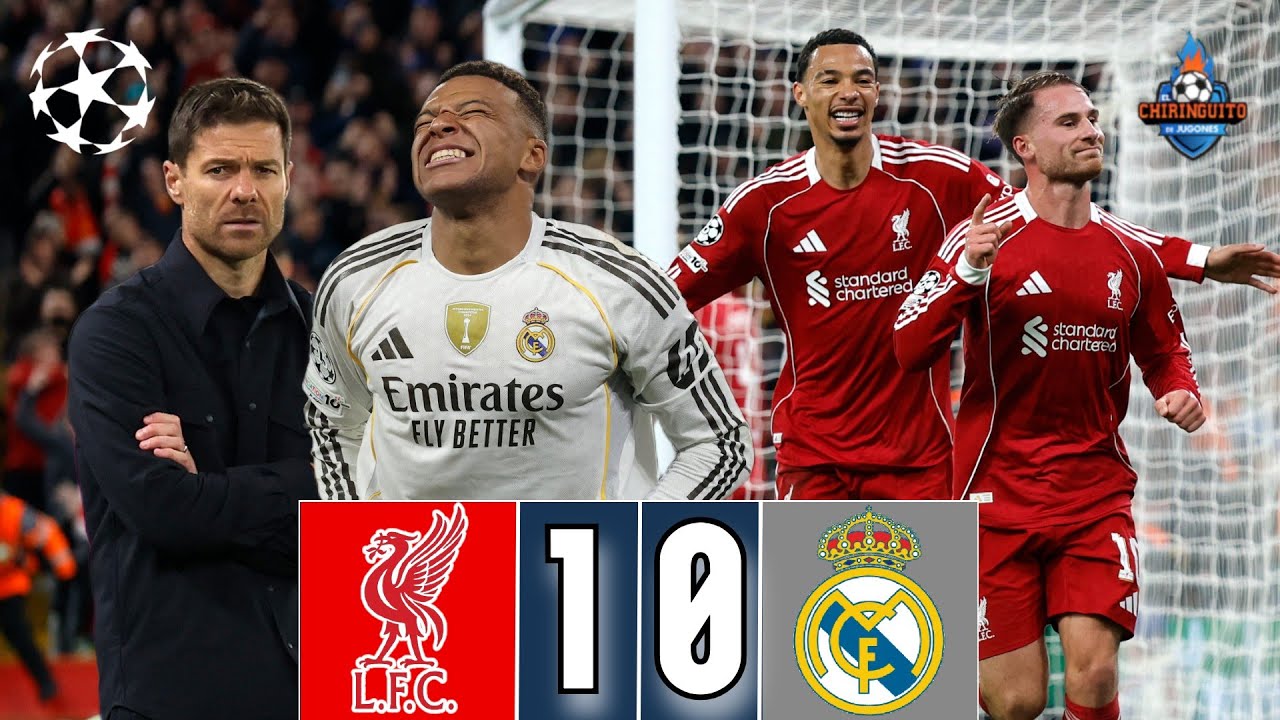 💥👎 ¡BATACAZO REAL en ANFIELD! | Liverpool 1-0 Real Madrid