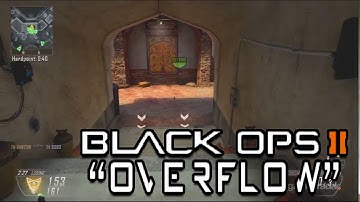 Black Ops 2: Hard Point en "Overflow" MSMC Gameplay Multijugador Black Ops 2