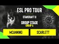 SC2 - Mcanning vs. Scarlett - DreamHack SC2 Masters: Fall - Group A - NA