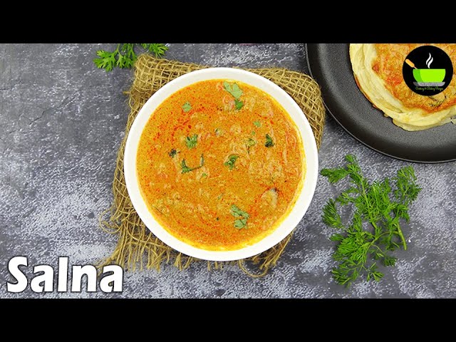Empty Salna Recipe | Roadside Parotta Salna | Chalna | மதுரை ரோடு கடை பரோட்டா சால்னா| Roadside Salna | She Cooks