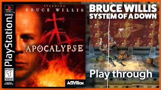 Apocalypse starring Bruce Willis / 1998 | Longplay | HD Playstation 1 | No commentary | 60FPS