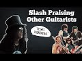 Slash praising other legendary guitarists