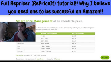 Full repricer tutorial!! Let me show you how easy and important it is to use one for AmazonFBA!