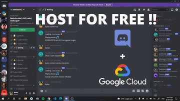 Host Discord Bot on Google Cloud for FREE ! No limit 24/7 Online