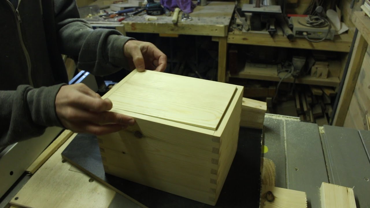 Building a Wooden Safe Part 1 YouTube