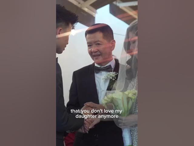 Outline Video Dad gives away daughter at wedding and what he says will make you cry