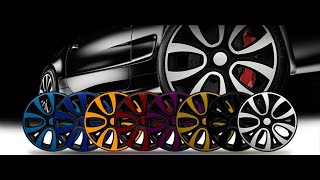 OMAC Wheel Rim Cover Hubcaps | Car Accessories -14-15-16 inch OEM Style Hub Caps 4 Pcs Set