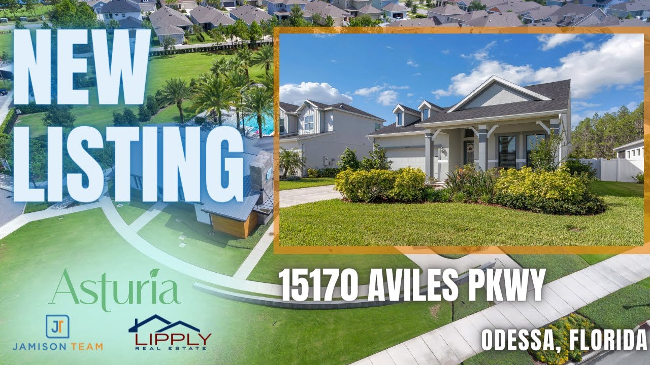 Just Listed 15170 Aviles Pkwy, Odessa, FL Stunning Asturia Home For