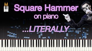 Ghost - Square Hammer [Audio Illusion] Can a piano trick your mind?