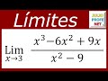 LÍMITES ALGEBRAICOS - Ejercicio 6