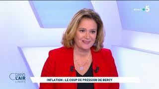 Olivia Grégoire - Inflation : le coup de pression de Bercy - C dans l'air l'invtée 17.05.2023