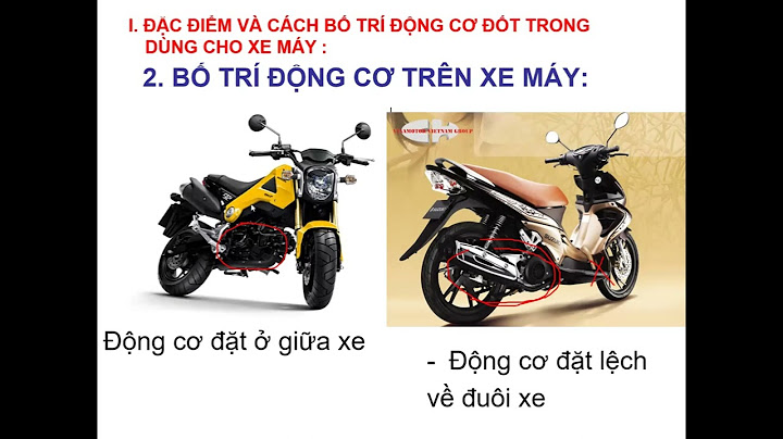 Dđcđt dùng trong xe máy là động cơ gì năm 2024