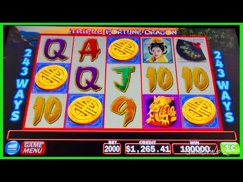 TRIPLE FORTUNE DRAGON 5 SYMBOL BONUS JACKPOT‼️🤯‼️