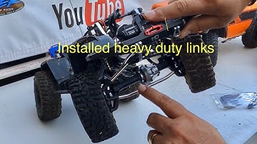 REDCAT GEN8 gets new Heavy duty￼ steering links