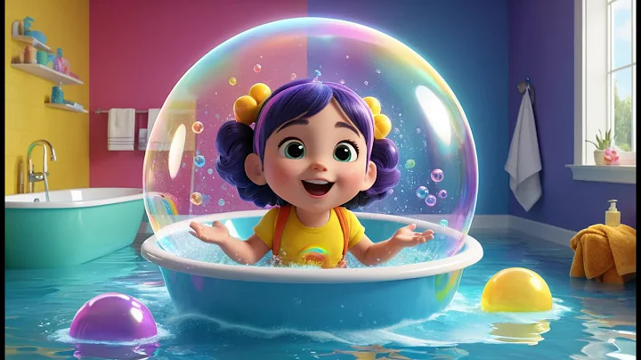 Splish, Splash, A Rainbow Bath | Fun Bath Time Song for Kids | Colorful Water Adventure