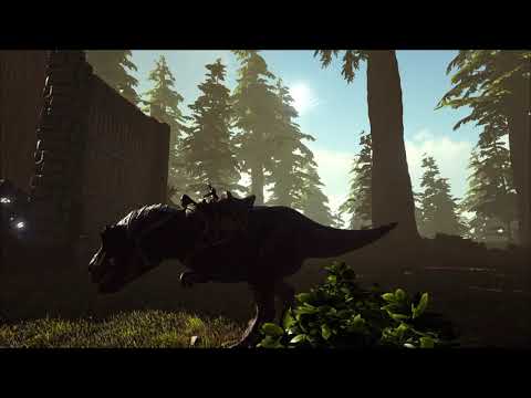 my first TREX / ARK Survival Evolved - YouTube
