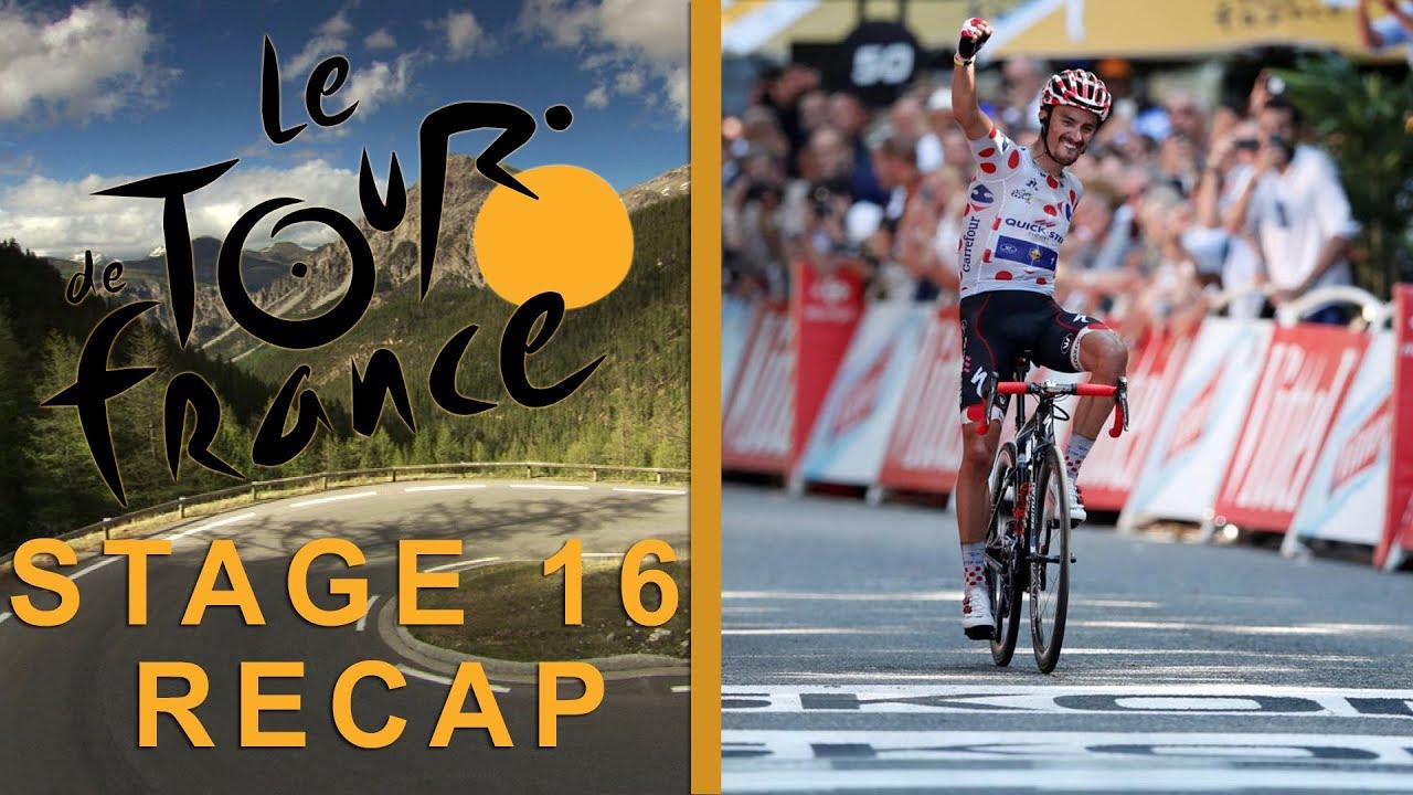 tour de france stage 16 replay