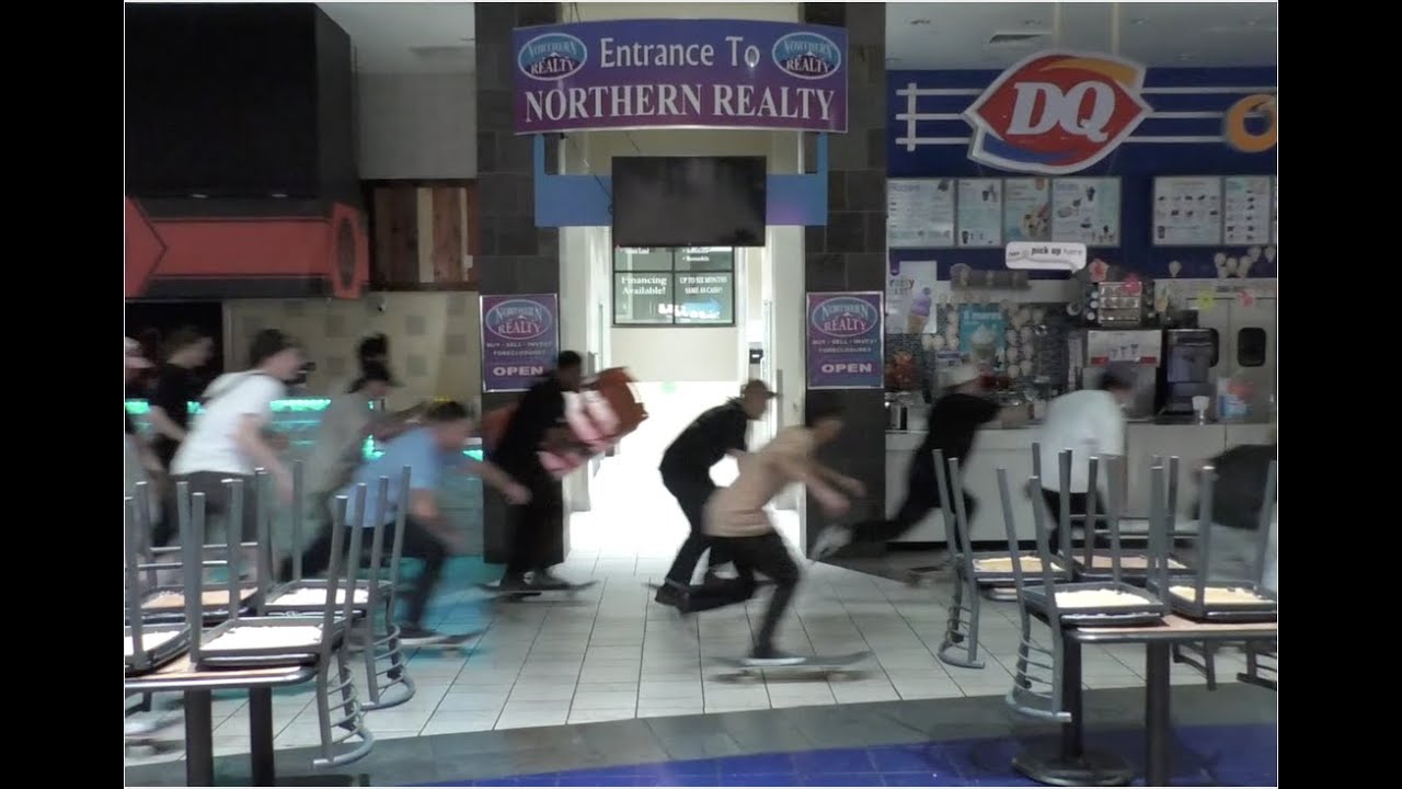 Time Machine x Crossroads Skateshop "Mall Takeover"