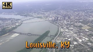 Downtown LOUISVILLE KY Aerial | 4K