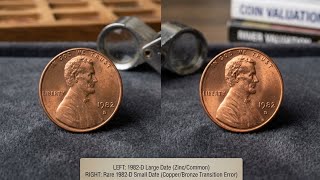 Rare 1982 Lincoln Penny Errors Worth Serious Money