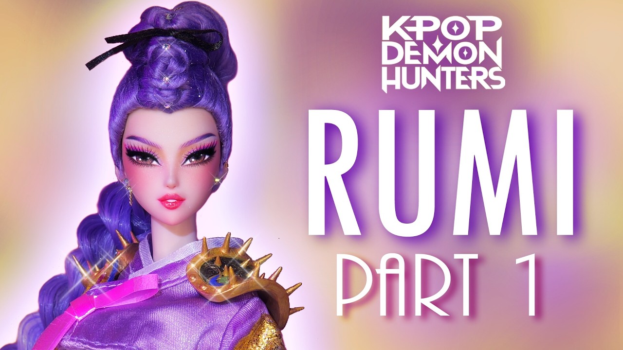Rumi様 オーダーページ I made a RUMI DOLL from KPOP DEMON HUNTERS! 💜✨ and there's 2