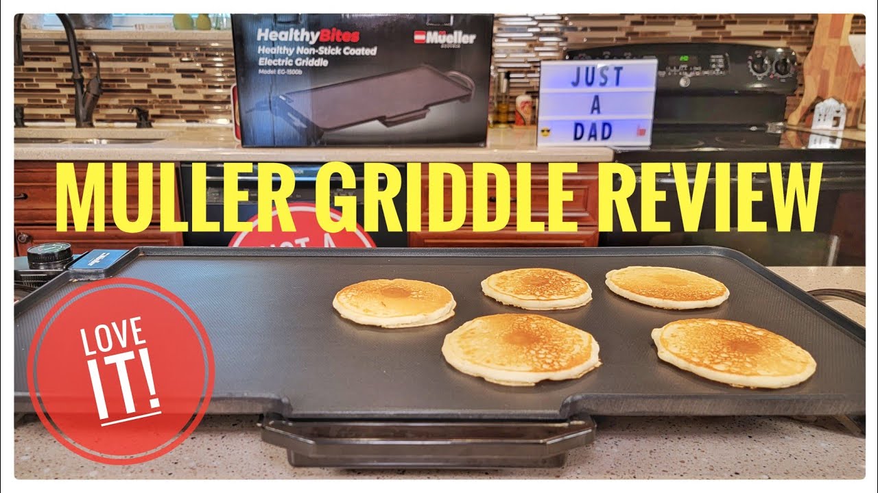 Review Mueller XL 24 Inch Pancake Griddle YouTube