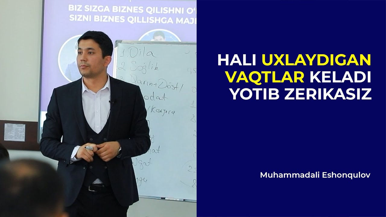 Hali uxlaydigan vaqtlar keladi yotib zerikasiz