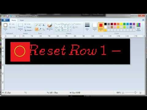 جایگزینی یک رنگ با رنگ دیگر در MS Paint - Short Method.mp4