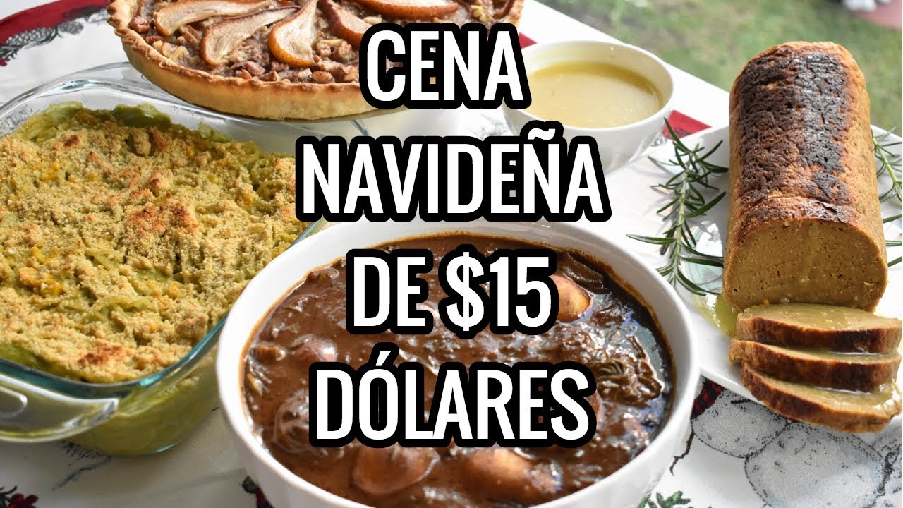 CENA NAVIDEÑA DE $15 USD / $300 PESOS
