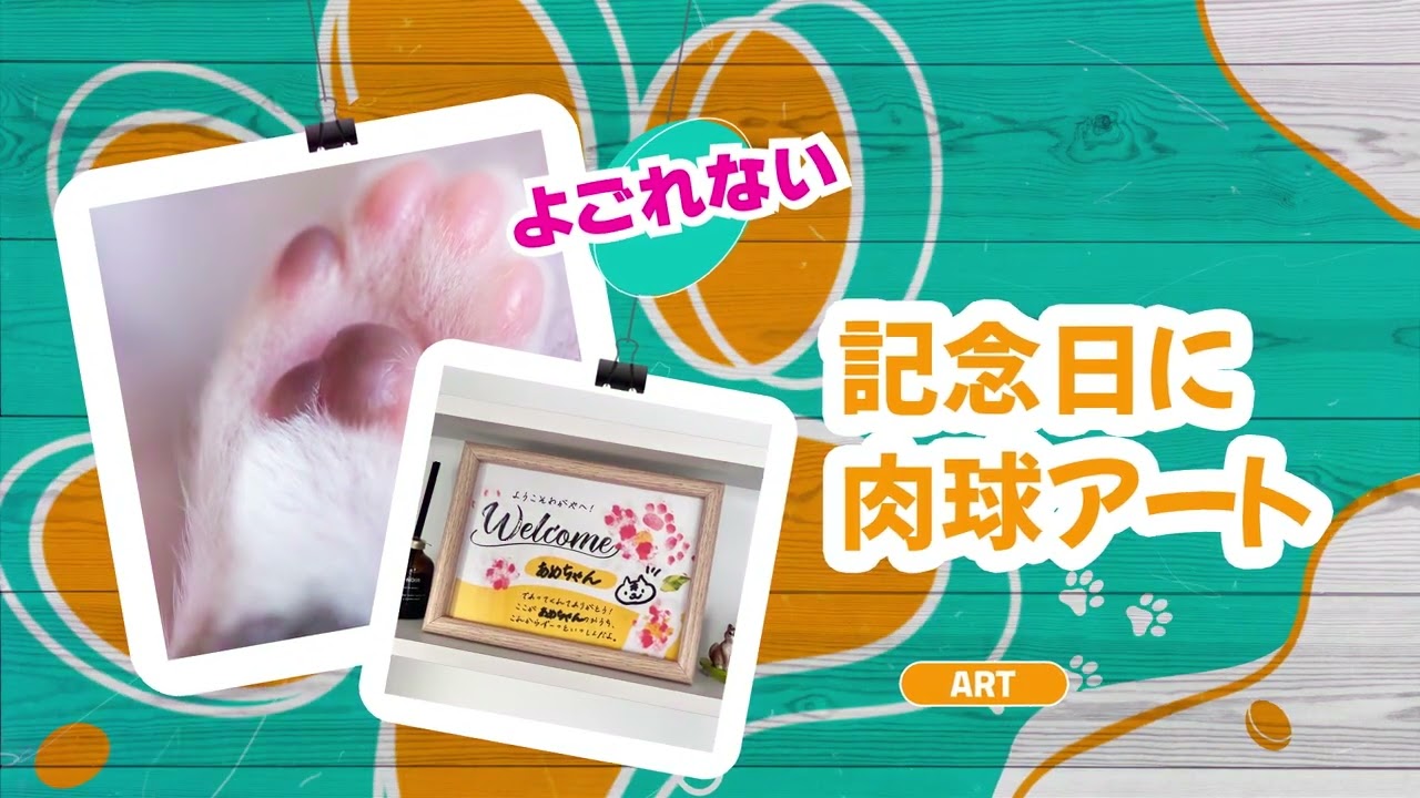 手形足形 スタンプ 汚れない 【てがタッチ 肉球・足跡アートセット 