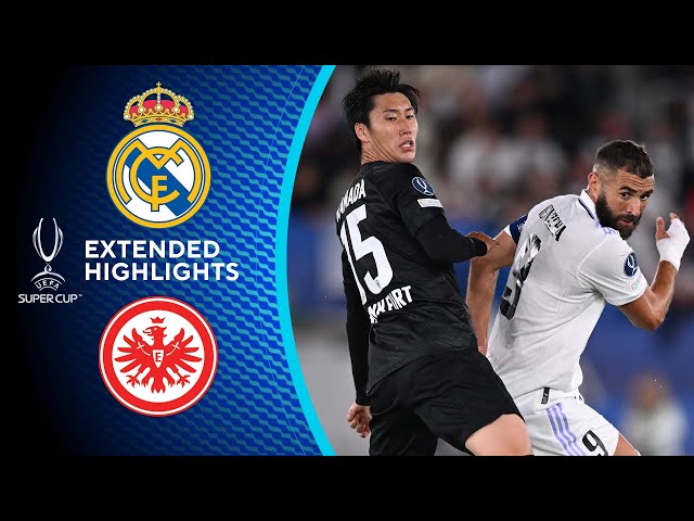 Real Madrid derrota o Eintracht Frankfurt e é supercampeão continental