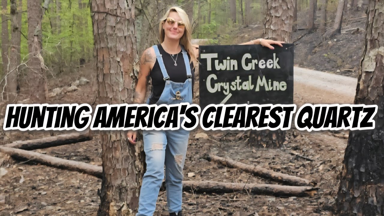 Hunting America's CLEAREST Quartz!! 