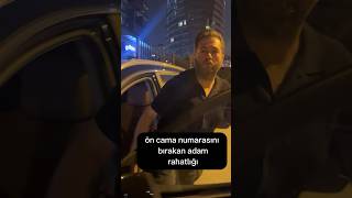 Ön cama numarasını bırakan adam rahatlığı😎