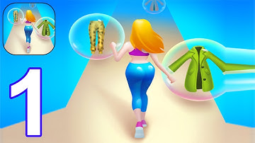 Dress Up Race - Gameplay Part 1 All Levels 1-10 (Android, iOS)