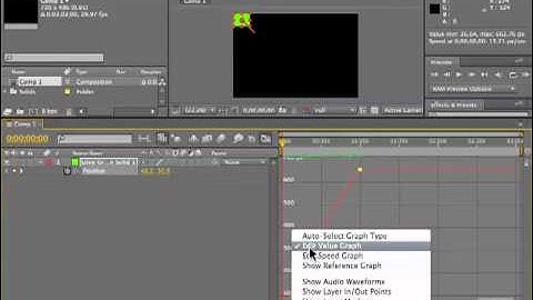 Adobe After Effects CS5 Tutorials - Animation, Graph Editor Part No.8