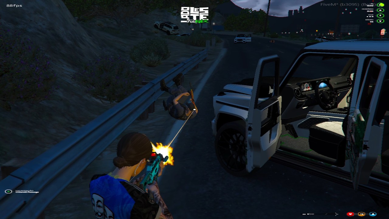 HIGHLIGHTS DIAS FIVEM #12 (100% LADO LESTE) FIM..