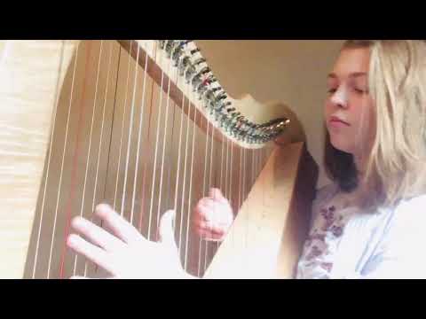 Veronika - Teen Youth Playing Harp at the IHC