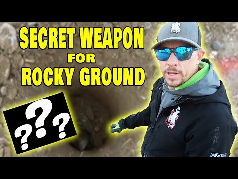 Our Secrets to Digging Fence Post Holes in Rocky Ground