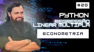 📊  Como Fazer uma Regressão Linear Múltipla em Python - Aula 20 | Curso Completo de Econometria