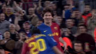 Messi goal vs Malaga 2009 in HD
