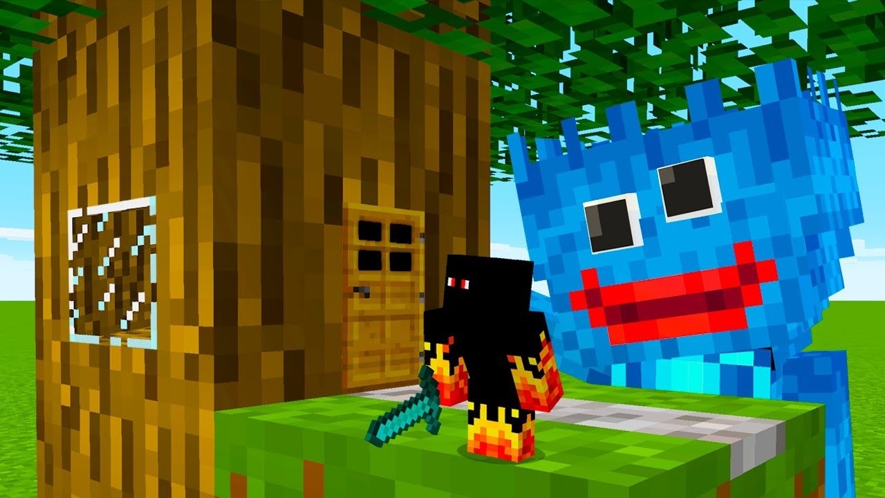 O HUGGY VEIO ME BUSCAR NA CASA DENTRO DA ÁRVORE 