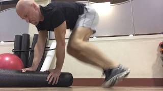 Offset Foam Roller Burpee