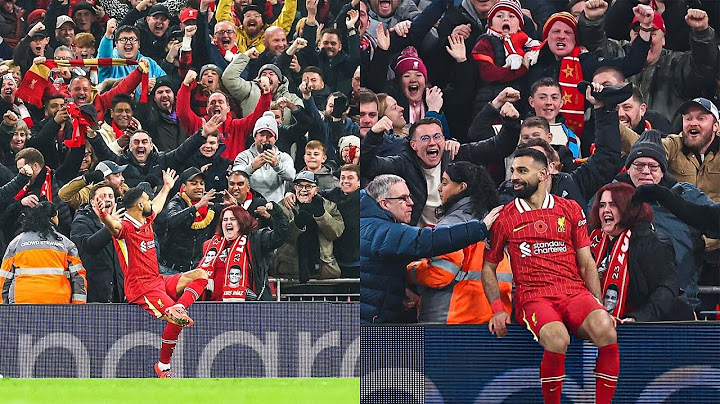 Liverpool Fans Reactions to Mohamed Salah Goal vs Aston Villa