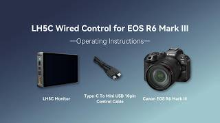 Portkeys LH5C Wired Control for Canon R6 III