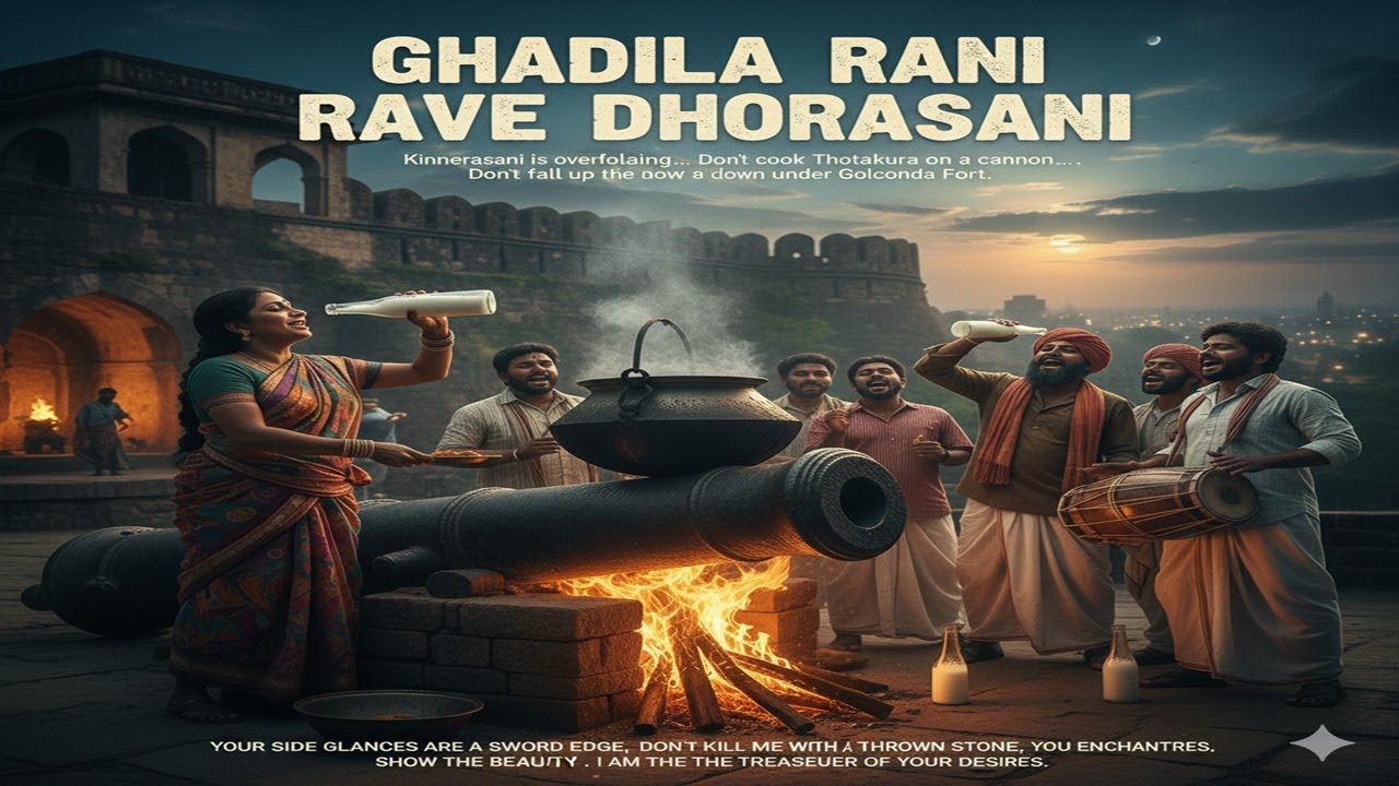 Ghadila Rani Rave Dhorasani – Official Lyric Video | Latest Telugu Mass Folk Song 2026