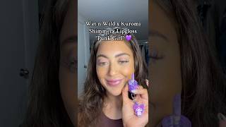 Wet n Wild x Kuromi Collection Shimmer Lipgloss “Punk Girl” 💜✨