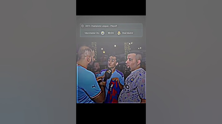 حال مشجعين برشلونة لمباراة مانشستر سيتي ضد ريال مدريد 😂