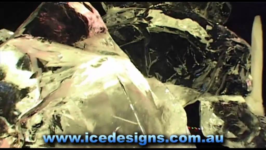 Ice Centaur - Ice carving by Down Under Ice Designs